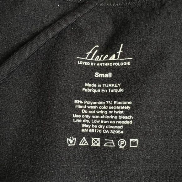 Floreat Strappy Seamless Slip Dress in Black - S - Picture 5 of 7